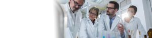 Osteopathic researchers in the lab