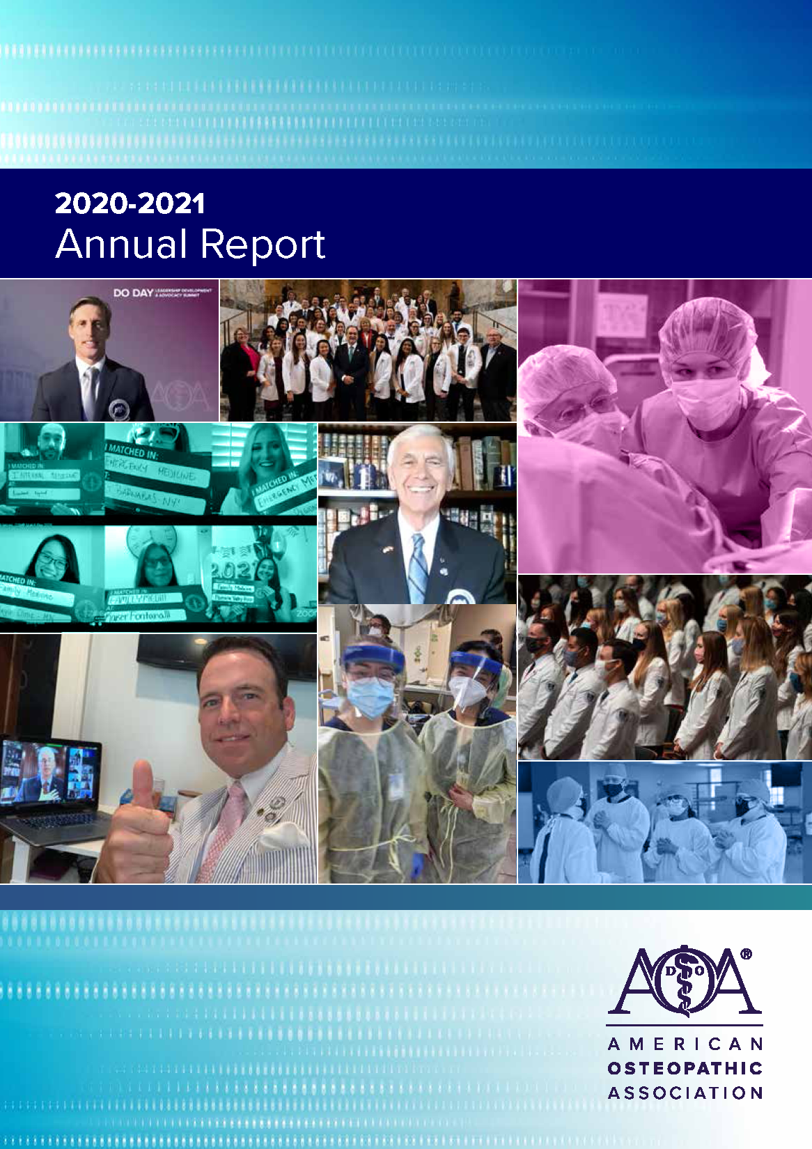 Annual Report American Osteopathic Association   Cover 